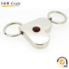 New Promotional Gift Metal 3D Key Ring for Business